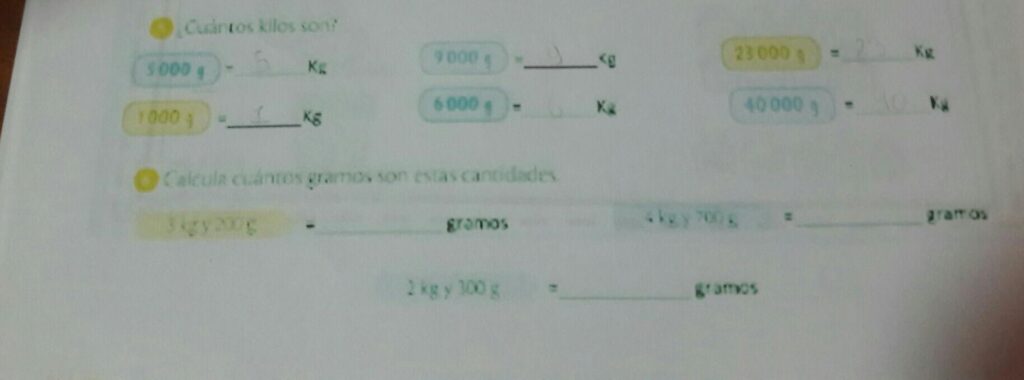 1 kg, ¿cuántos gramos son? 2 1 kg cuantos gramos son