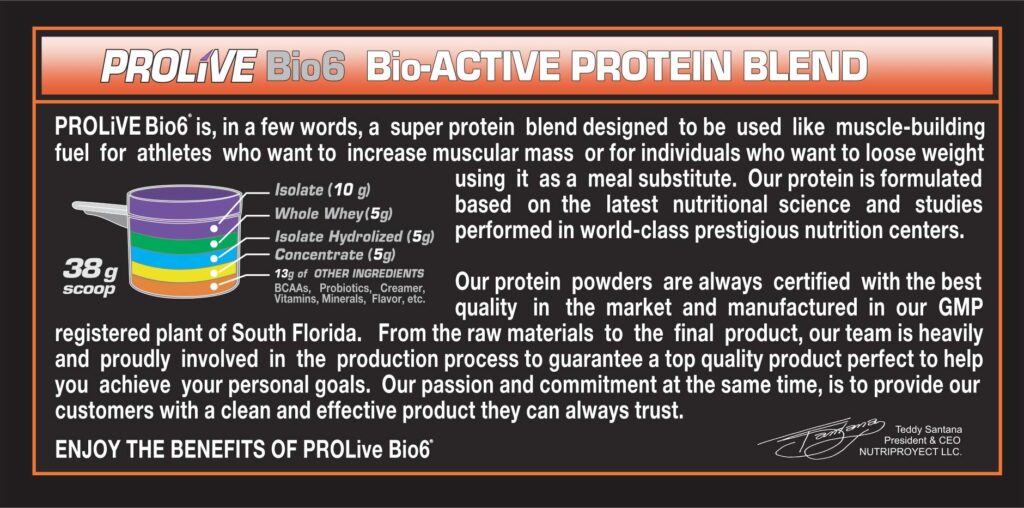 cuanta proteina tiene un scoop