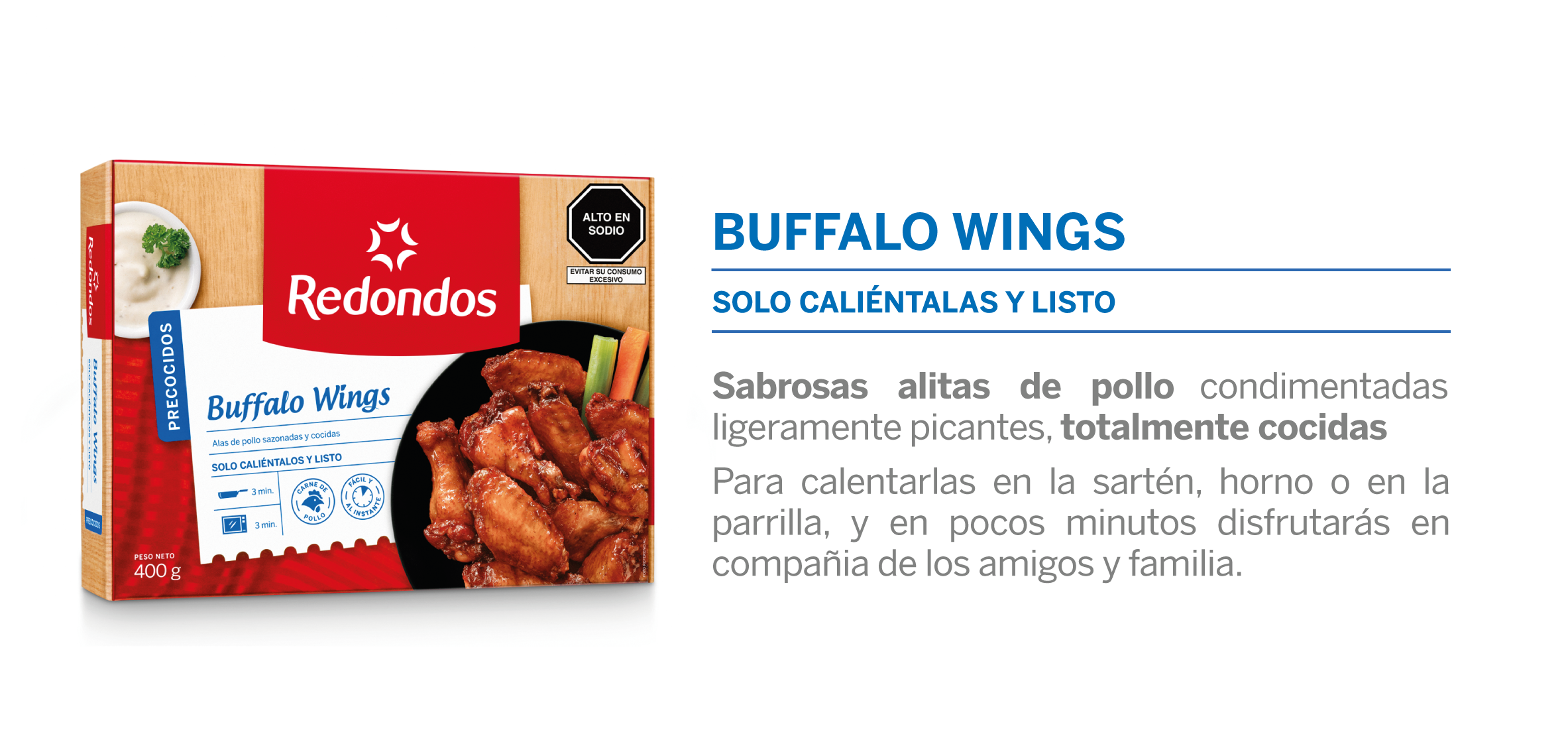 cuantas alitas trae un kilo