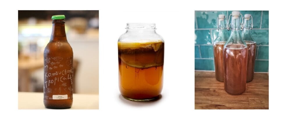 cuantas calorias tiene la kombucha