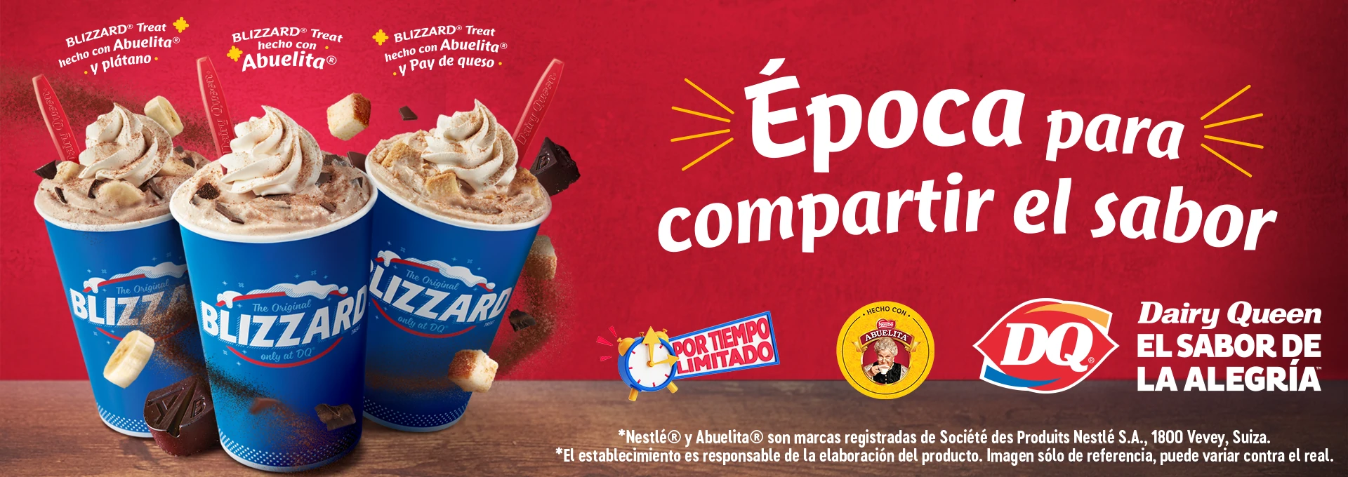 cuantas calorias tiene un blizzard