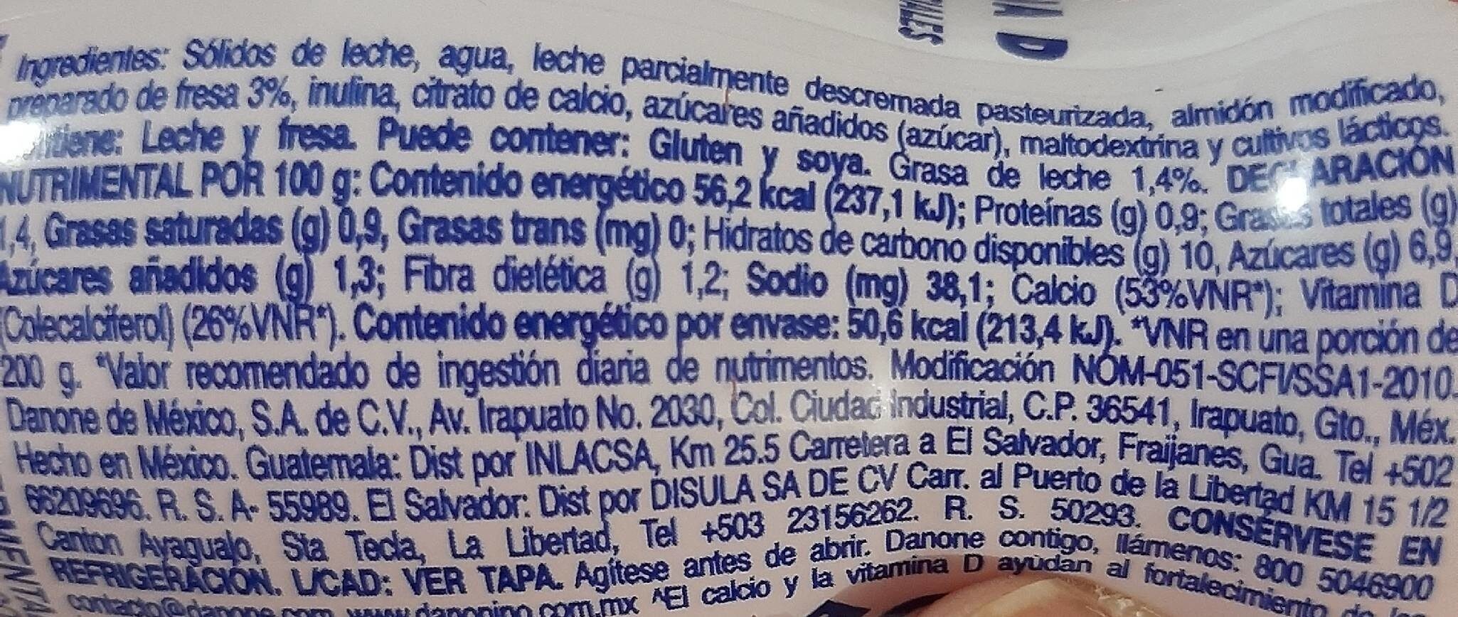 Blog 4 cuantas calorias tiene un danonino