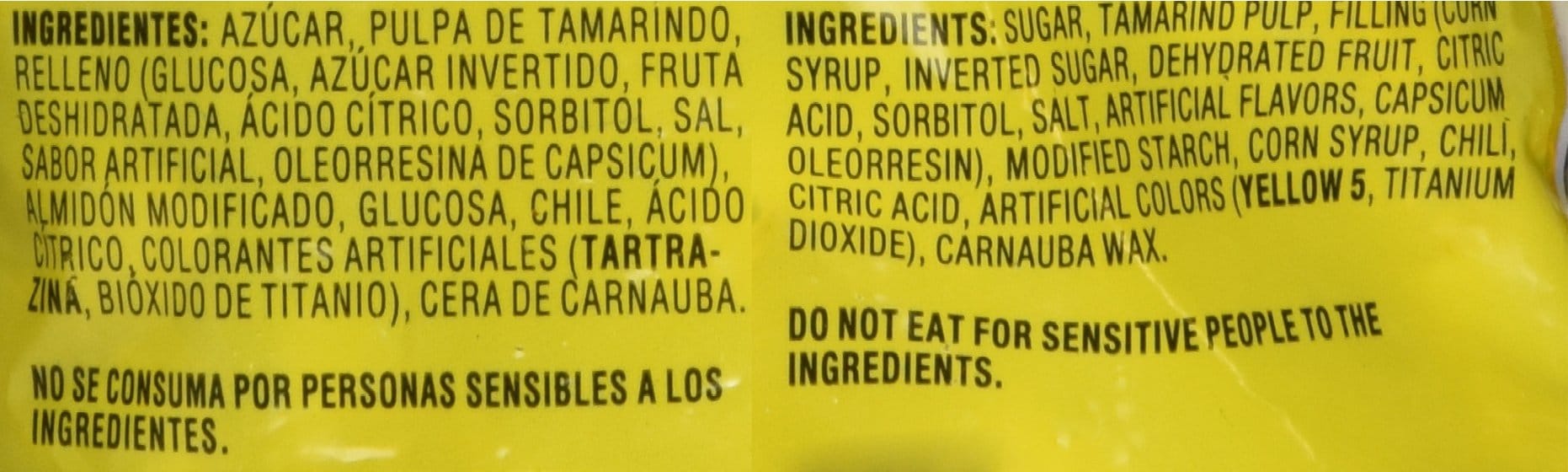 cuantas calorias tiene un pulparindo