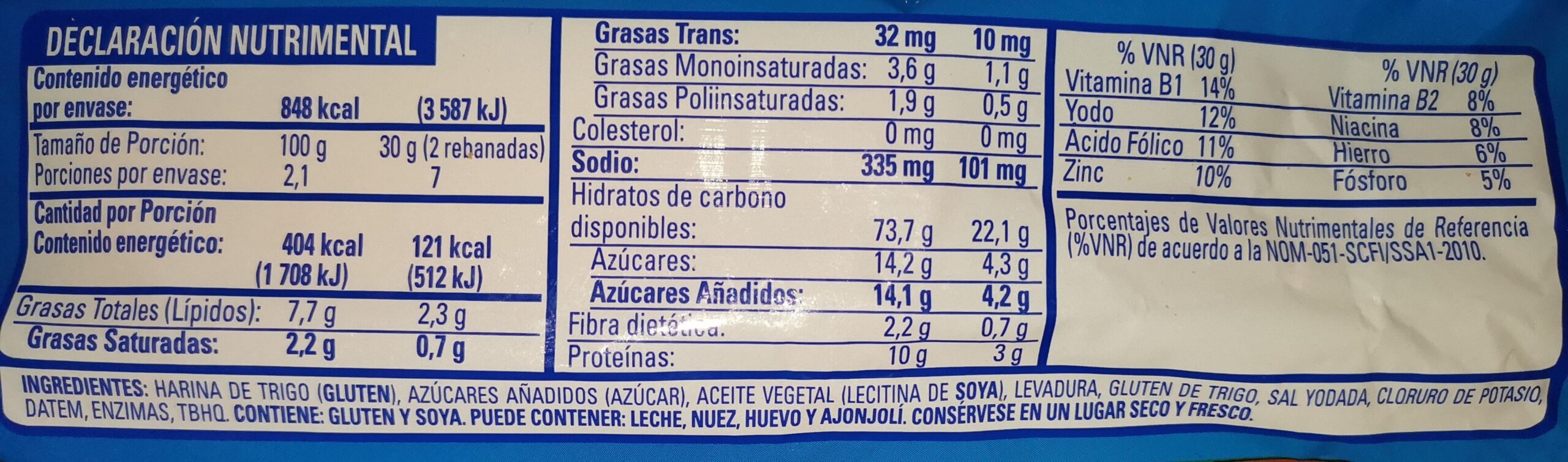 cuantas calorias tiene una tostada scaled