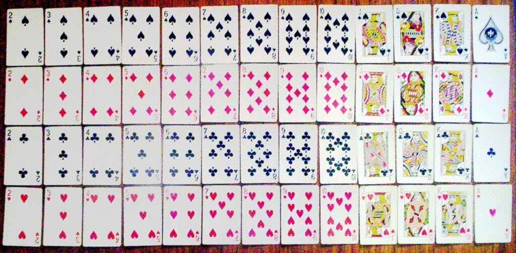 cuantas cartas de uno son