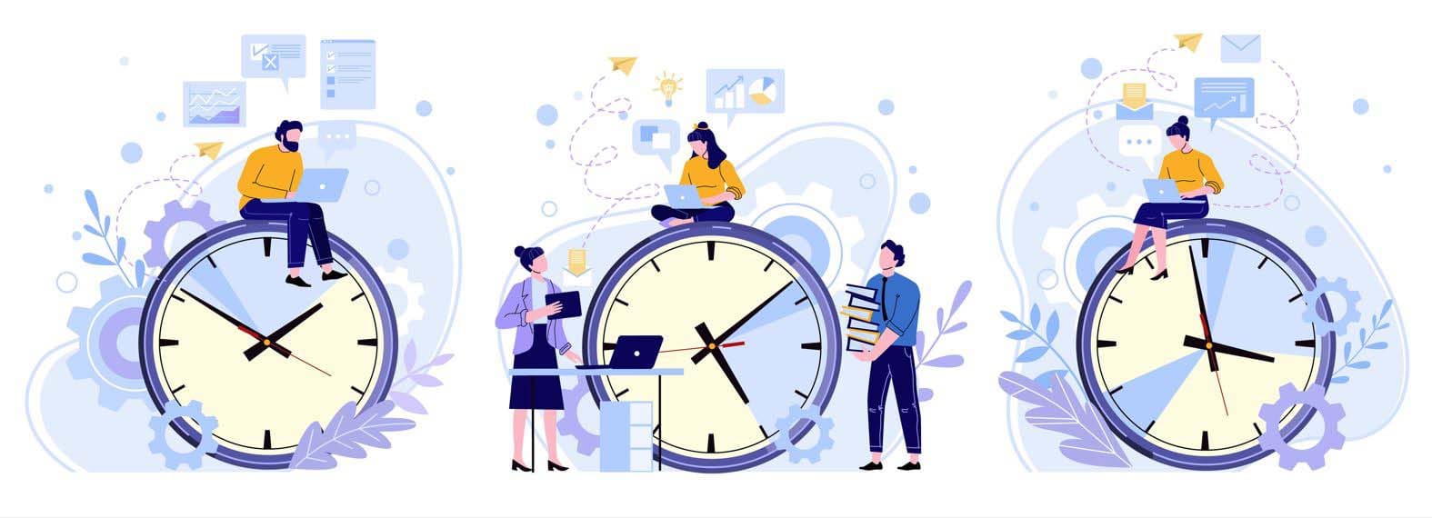 cuantas horas son medio tiempo