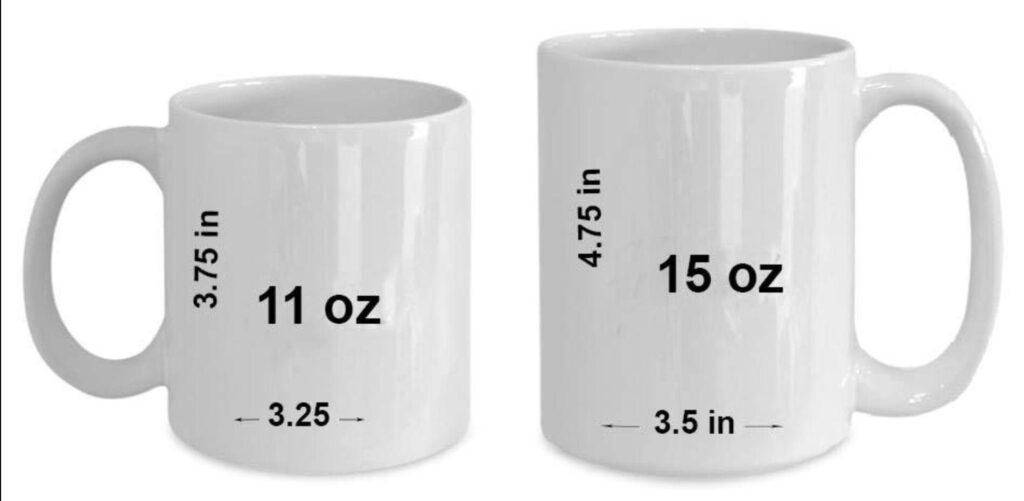 cuantas onzas es una taza