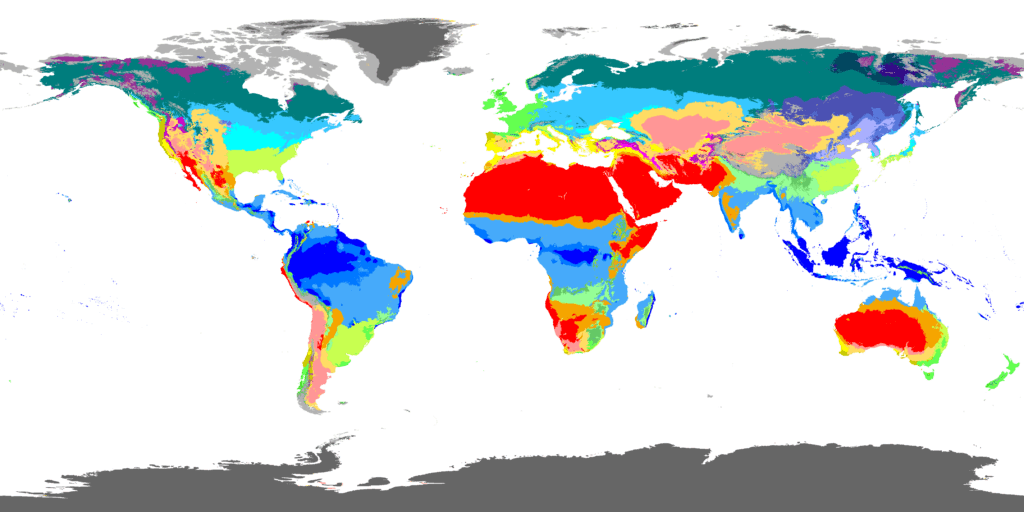 ¿Cuántas regiones climáticas tiene Oceanía? 2 cuantas regiones climaticas tiene oceania