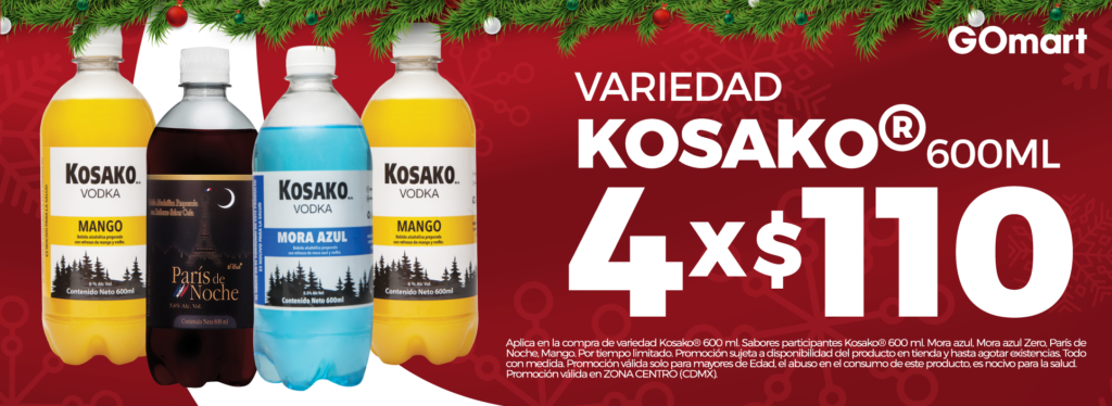 cuanto alcohol tiene kosako