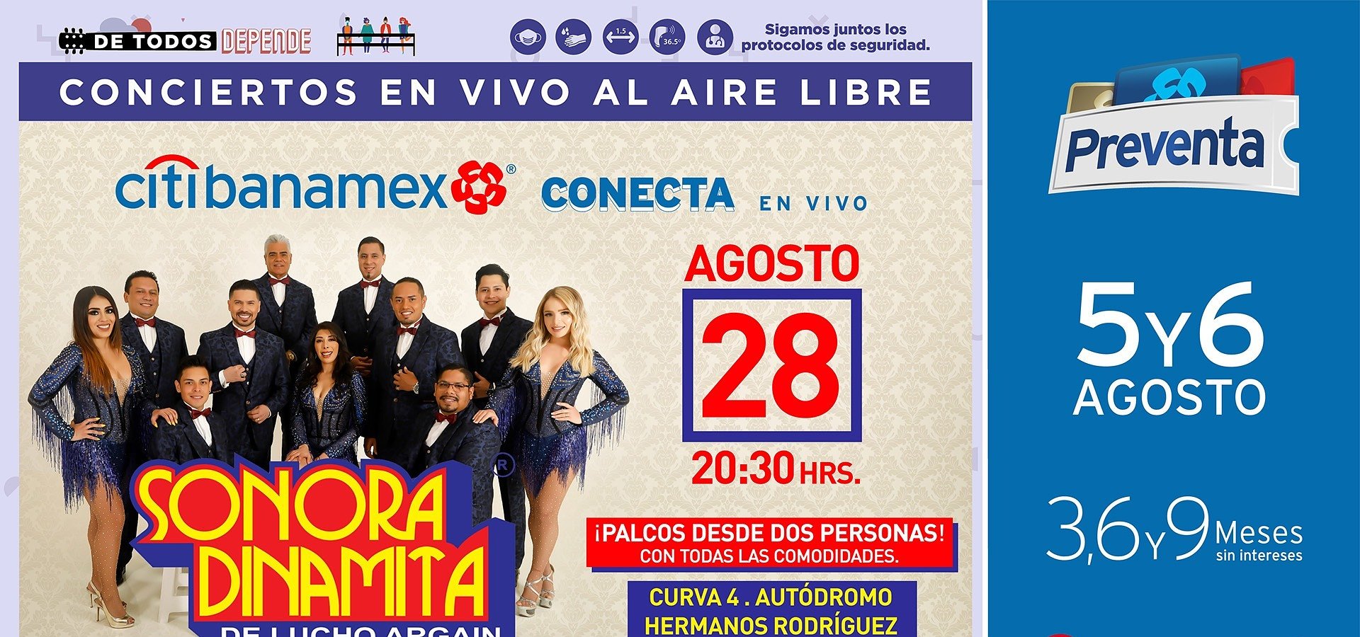 cuanto cobra la sonora dinamita