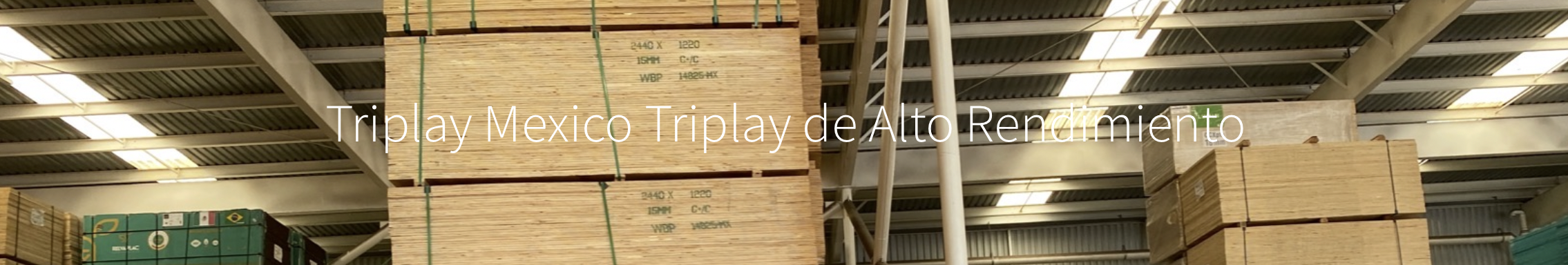 cuanto cuesta el triplay
