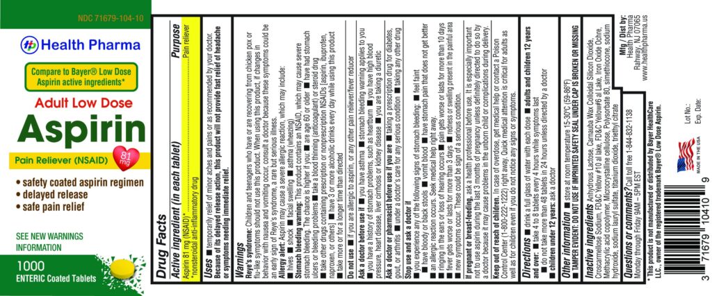 cuanto cuesta la aspirina