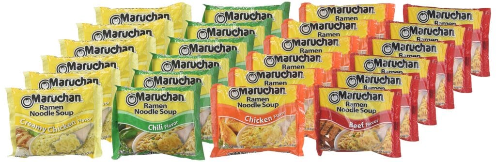 cuanto cuesta la sopa maruchan