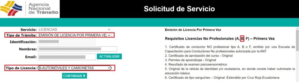 cuanto cuesta sacar la licencia