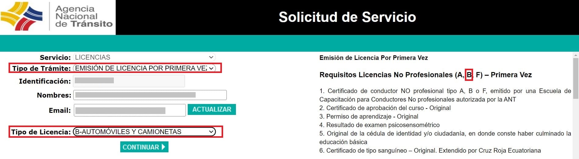 cuanto cuesta sacar la licencia