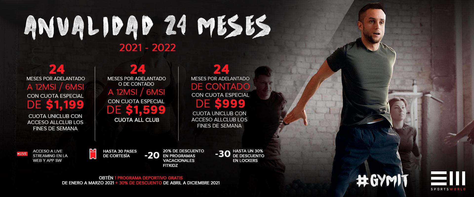 cuanto cuesta sports world