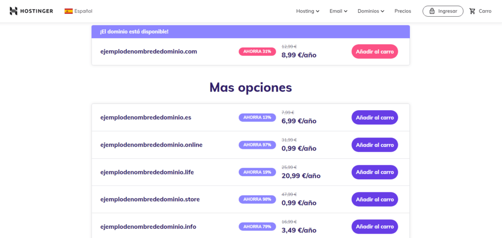 cuanto cuesta un hosting