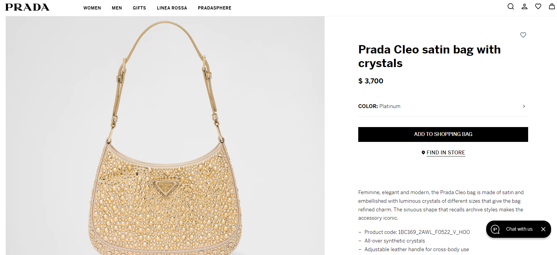 cuanto cuesta una bolsa prada