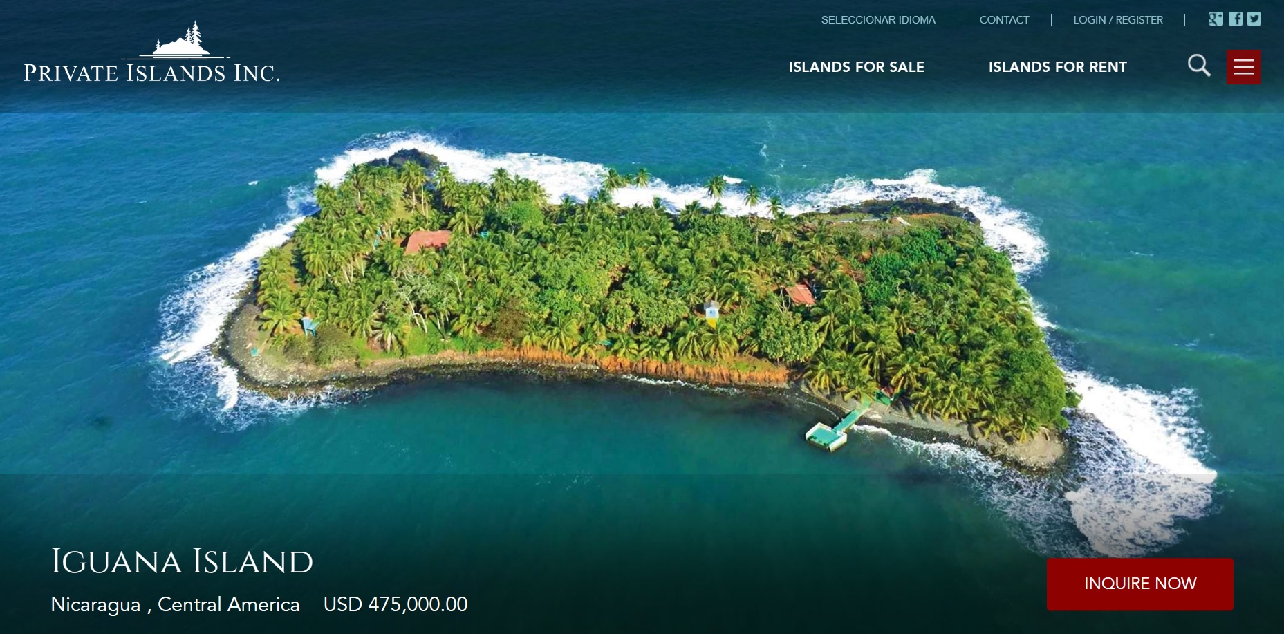 cuanto cuesta una isla