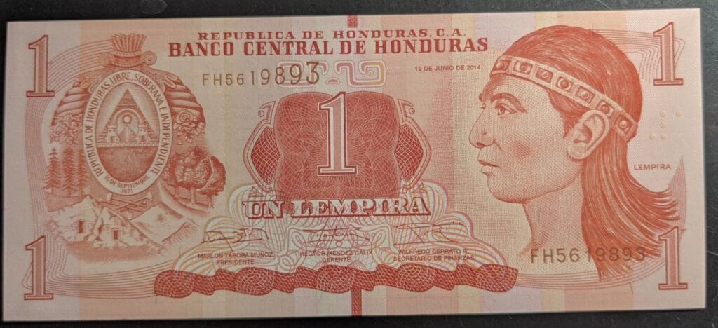 cuanto cuesta una lempira