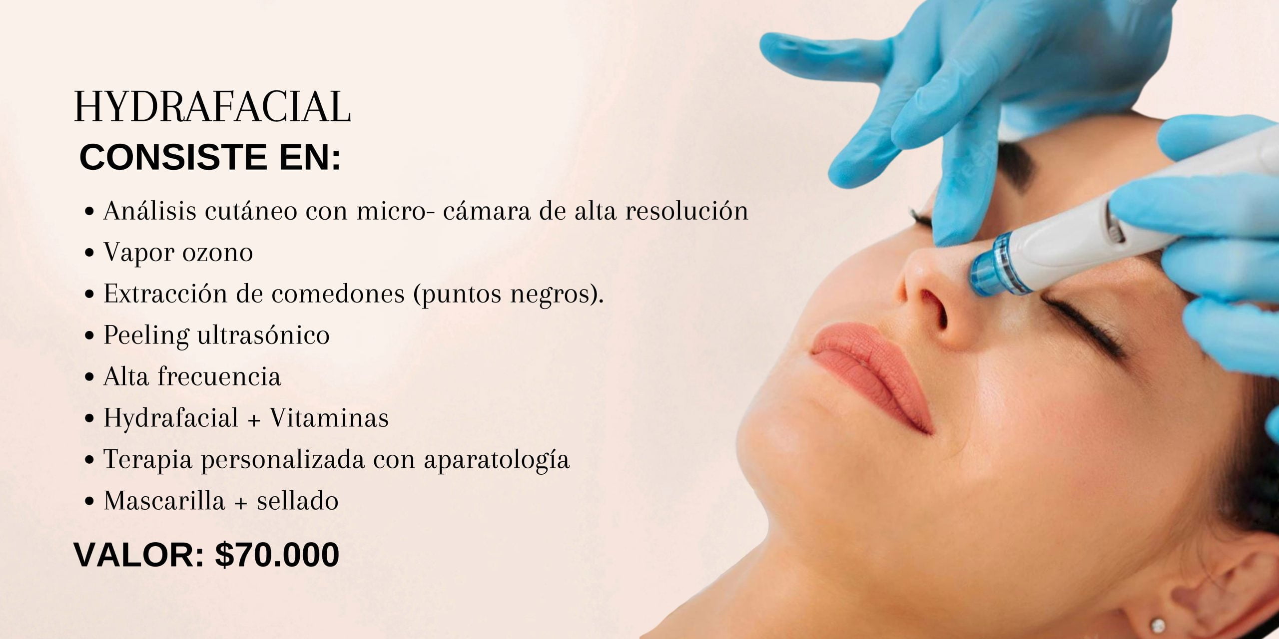 cuanto cuesta una limpieza facial