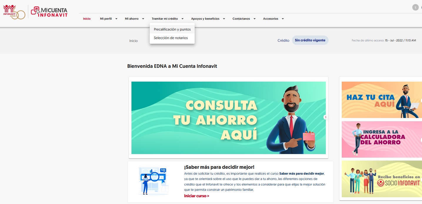 cuanto debo de mi credito