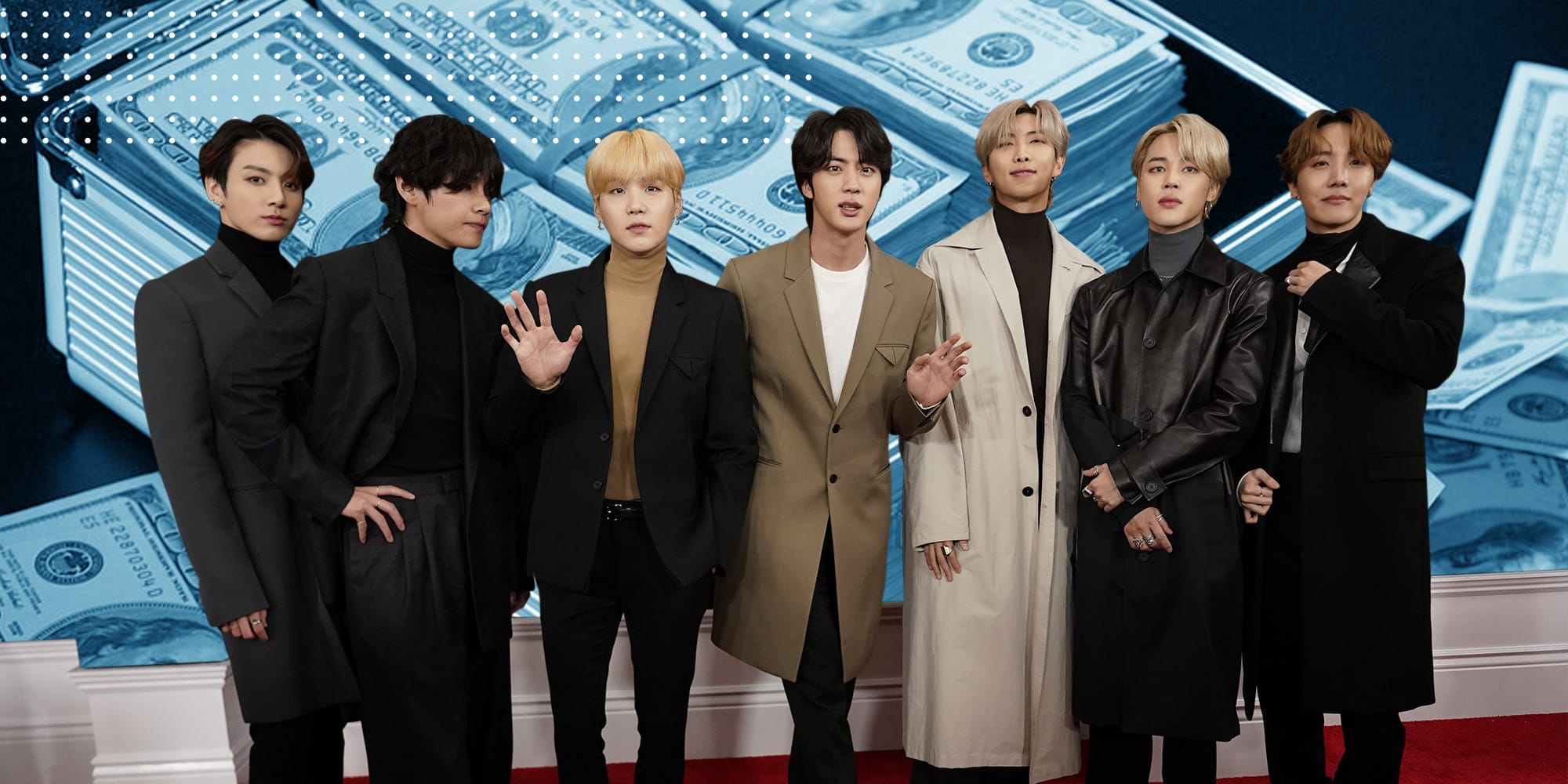 cuanto dinero tiene bts