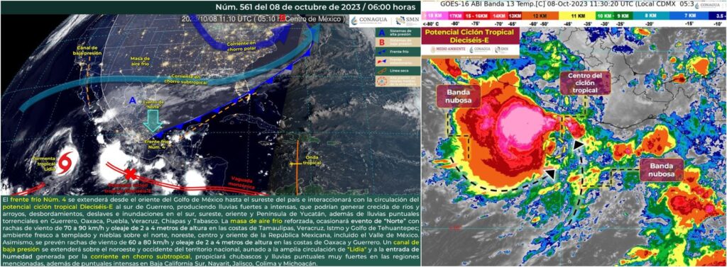 cuanto durara el huracan lidia