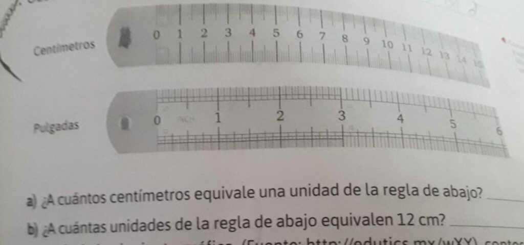cuanto equivale 1 cm