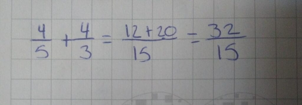 cuanto equivale 4 tercios