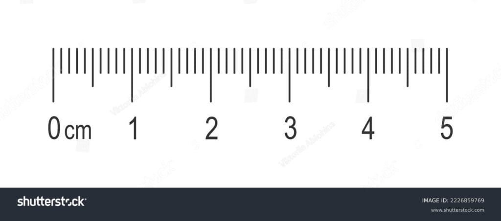 ¿Cuánto es 0,5 cm? 2 cuanto es 05 cm