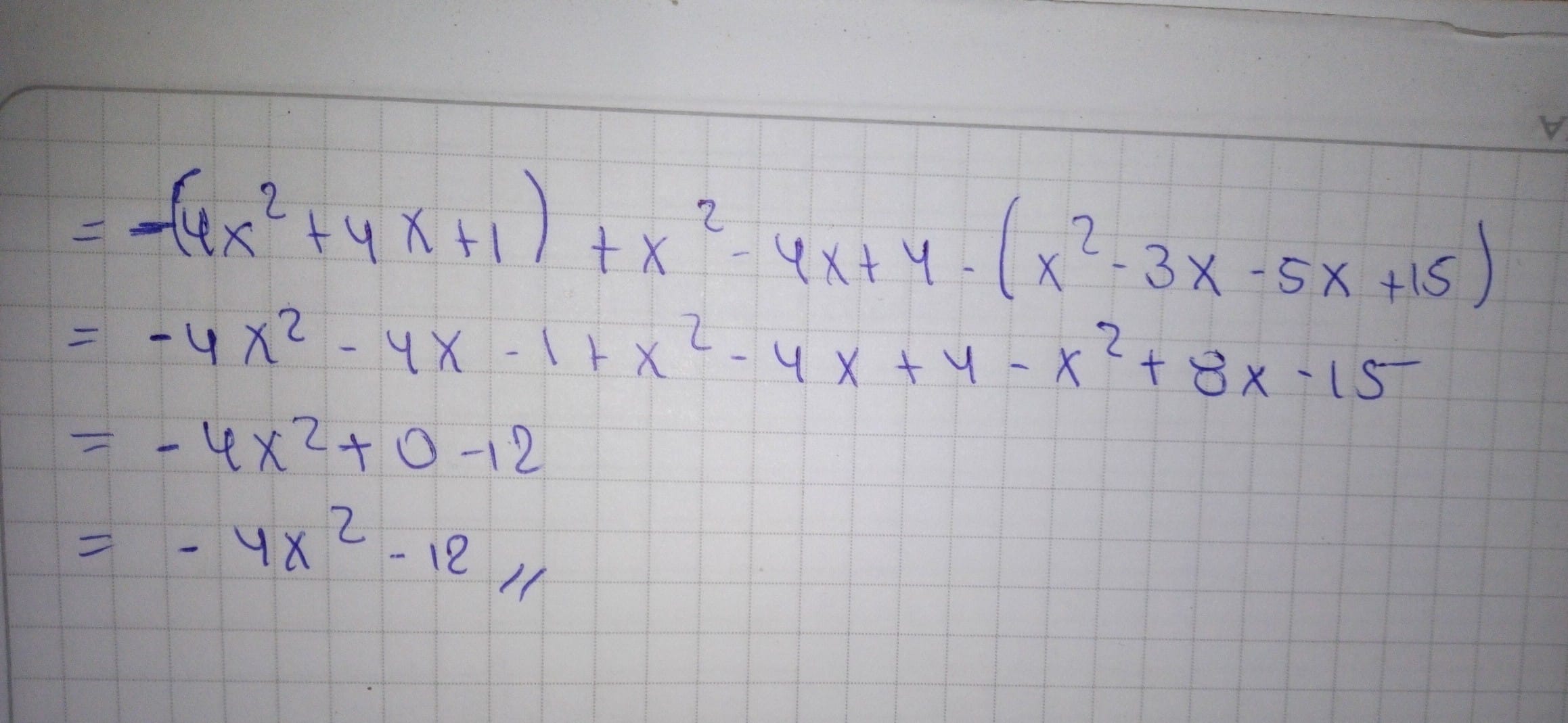 cuanto es 2x al cuadrado