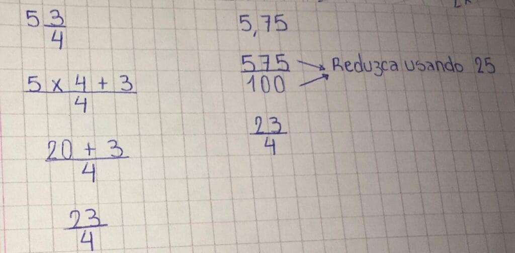 cuanto es 75 en fraccion