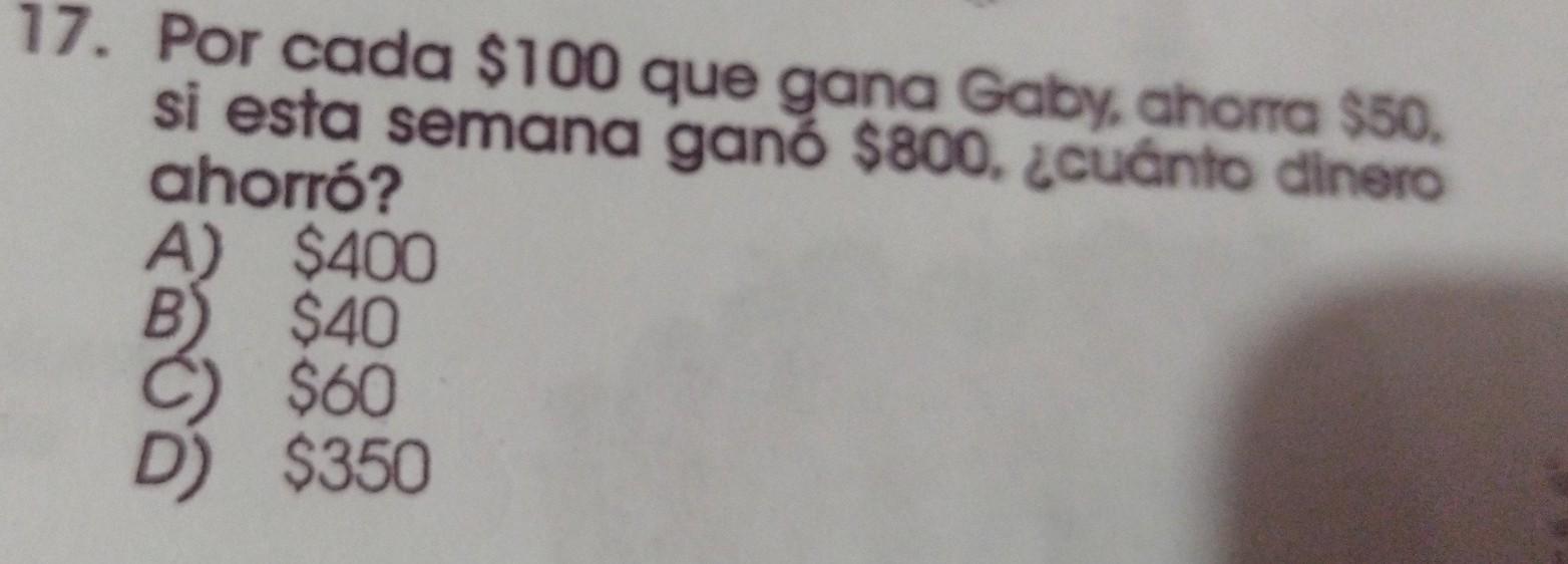 cuanto es 800