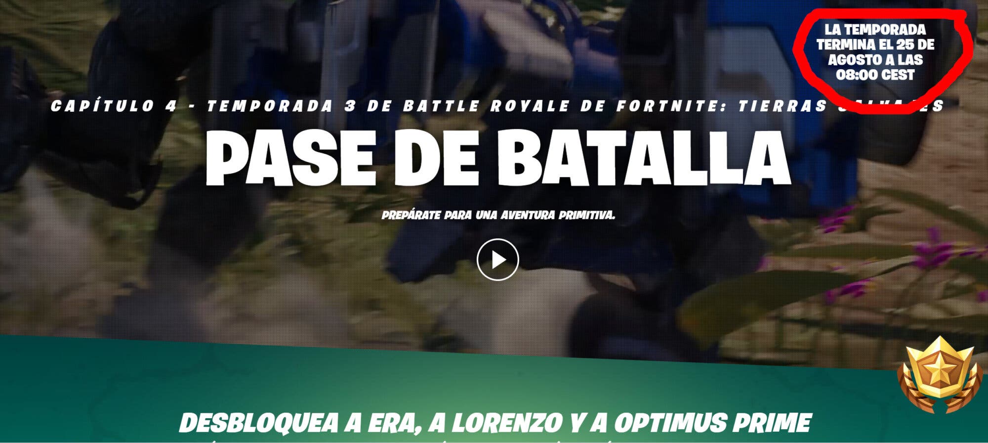 cuanto es una temporada