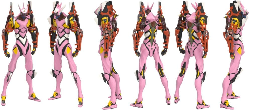 cuanto mide asuka evangelion