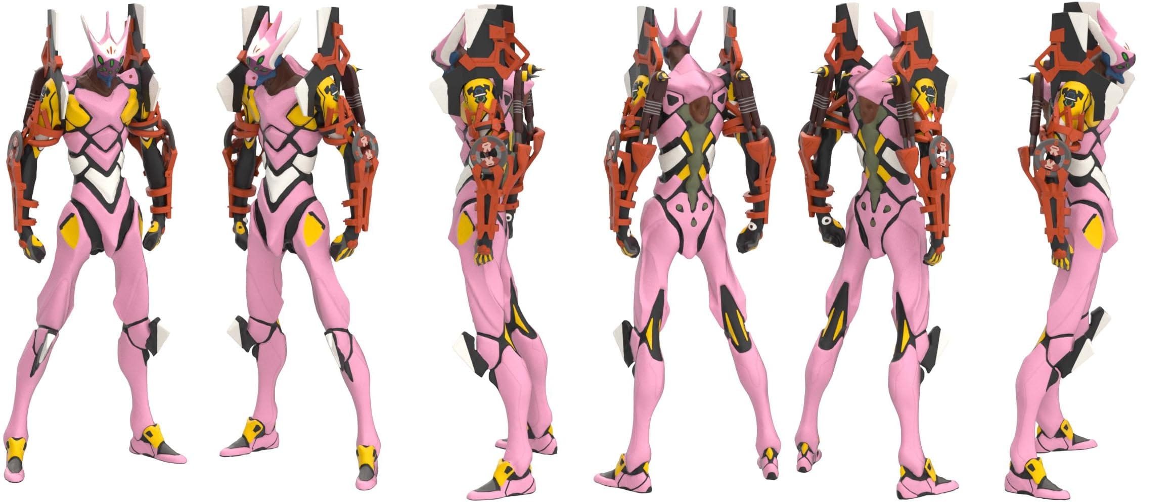 cuanto mide asuka evangelion