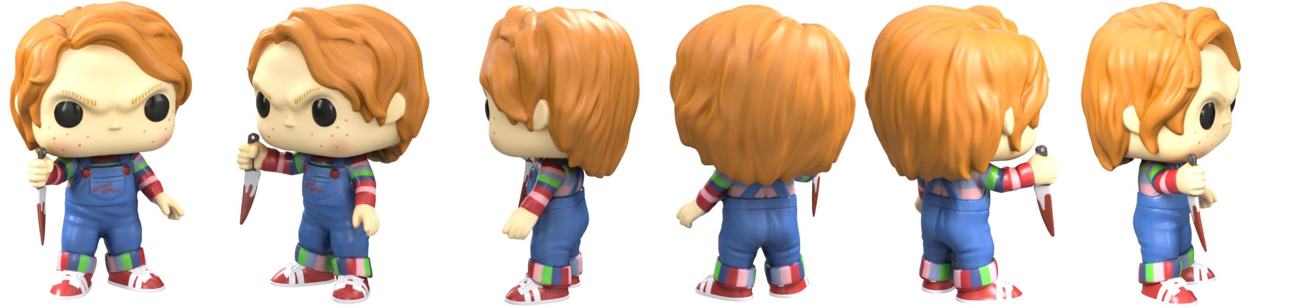 cuanto mide chucky scaled