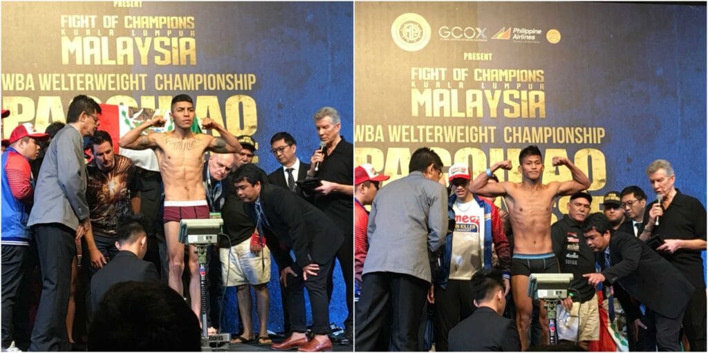 cuanto mide manny pacquiao