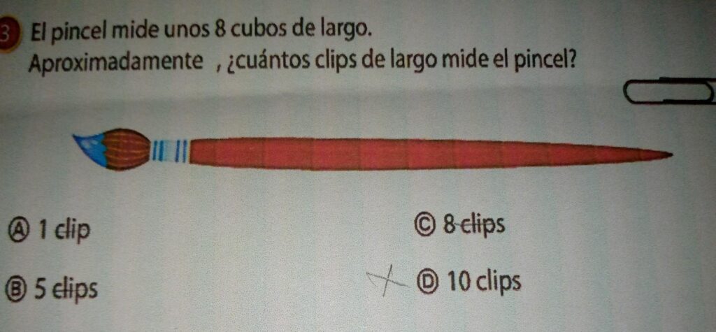 cuanto mide un clip