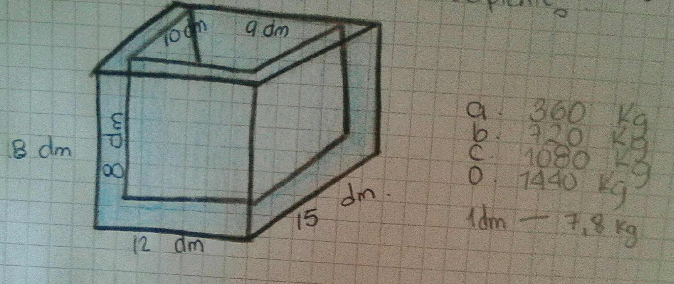 cuanto mide un decimetro cuadrado