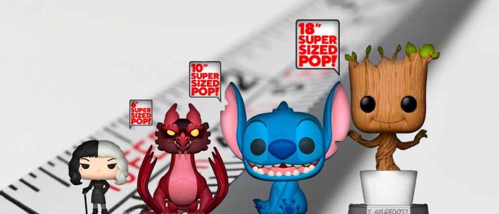 cuanto mide un funko pop