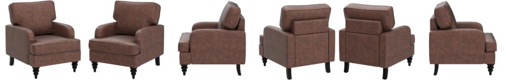 ¿Cuánto mide un sillón individual? 2 cuanto mide un sillon individual