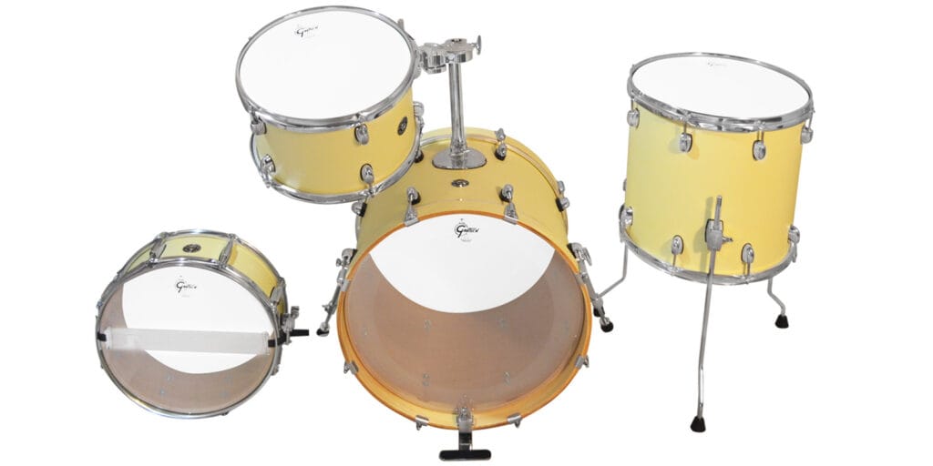 cuanto mide una bateria musical