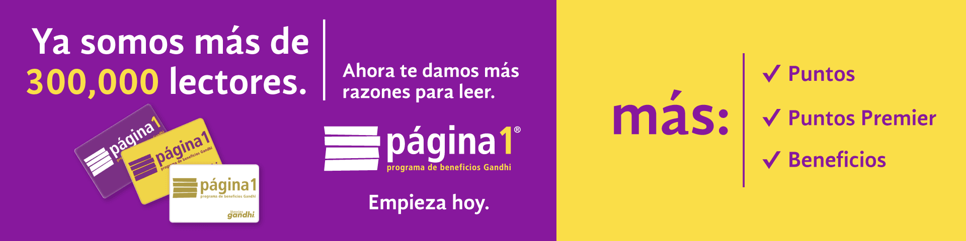 cuanto pagan en librerias gandhi