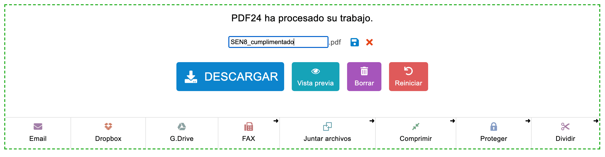 cuanto pesa la e firma