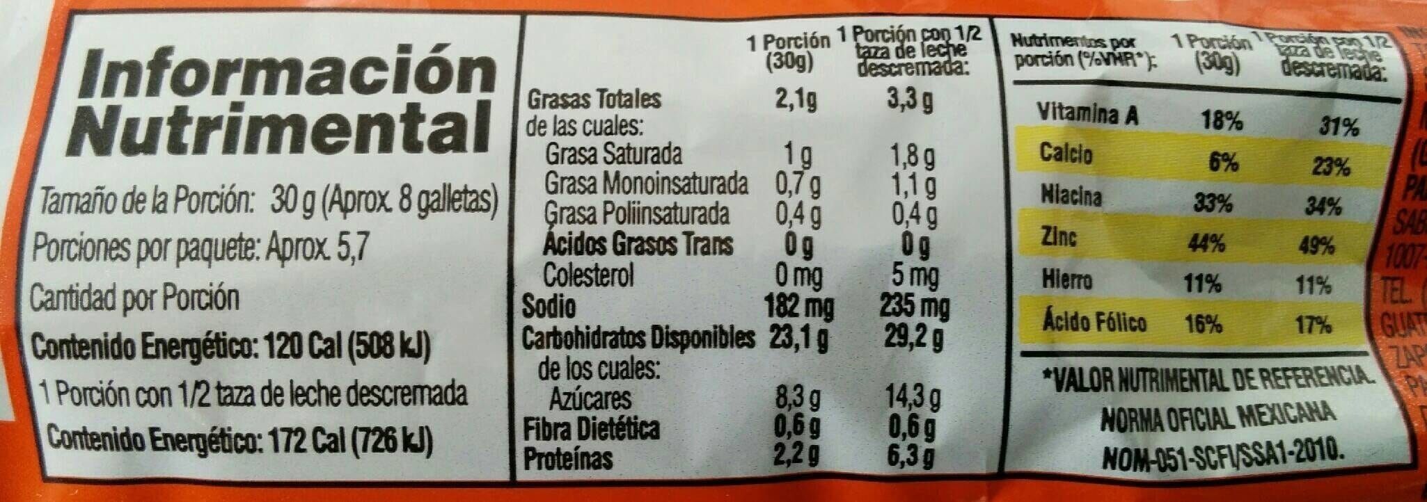 cuanto pesa una galleta maria