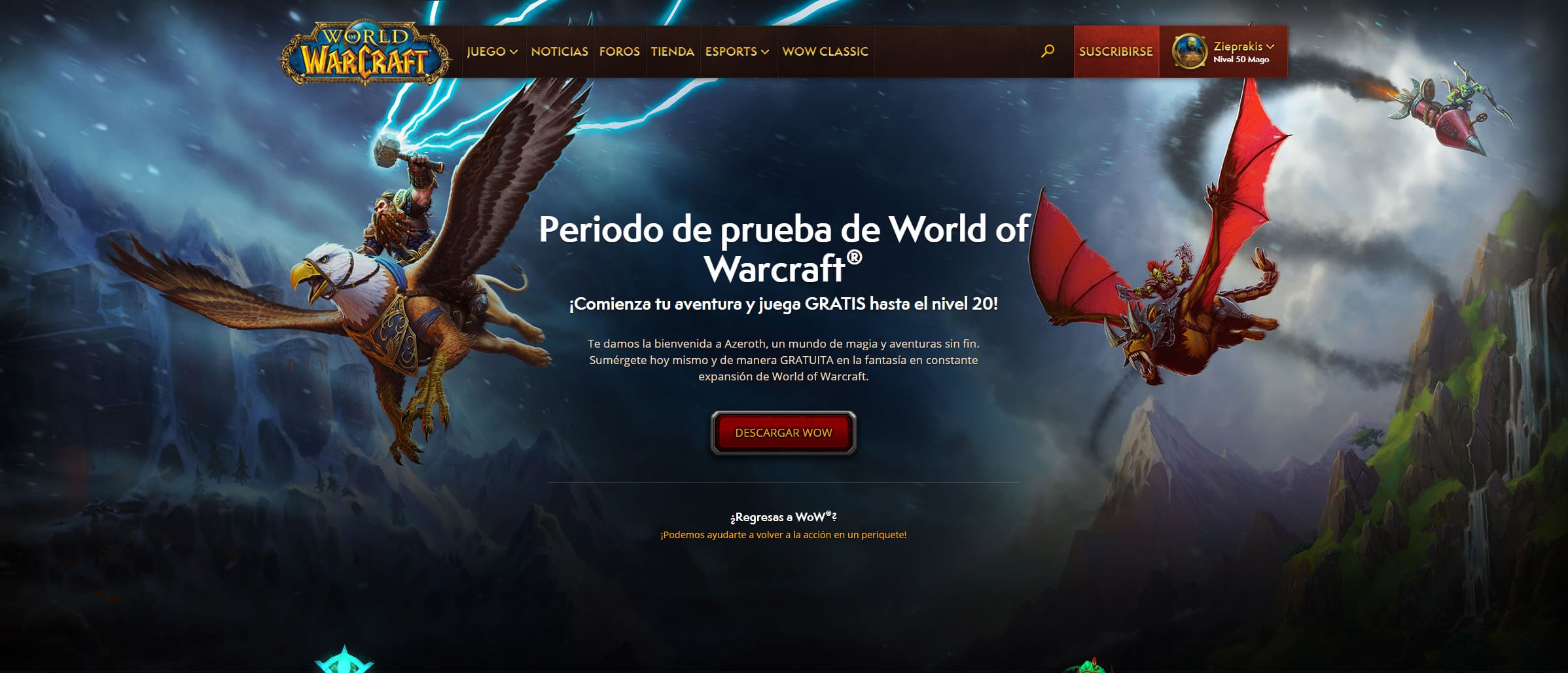 cuanto pesa world of warcraft