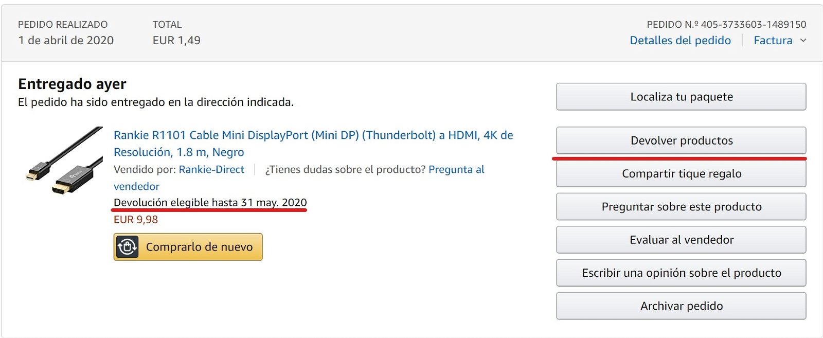 Blog 2 cuanto tarda en reembolsar amazon