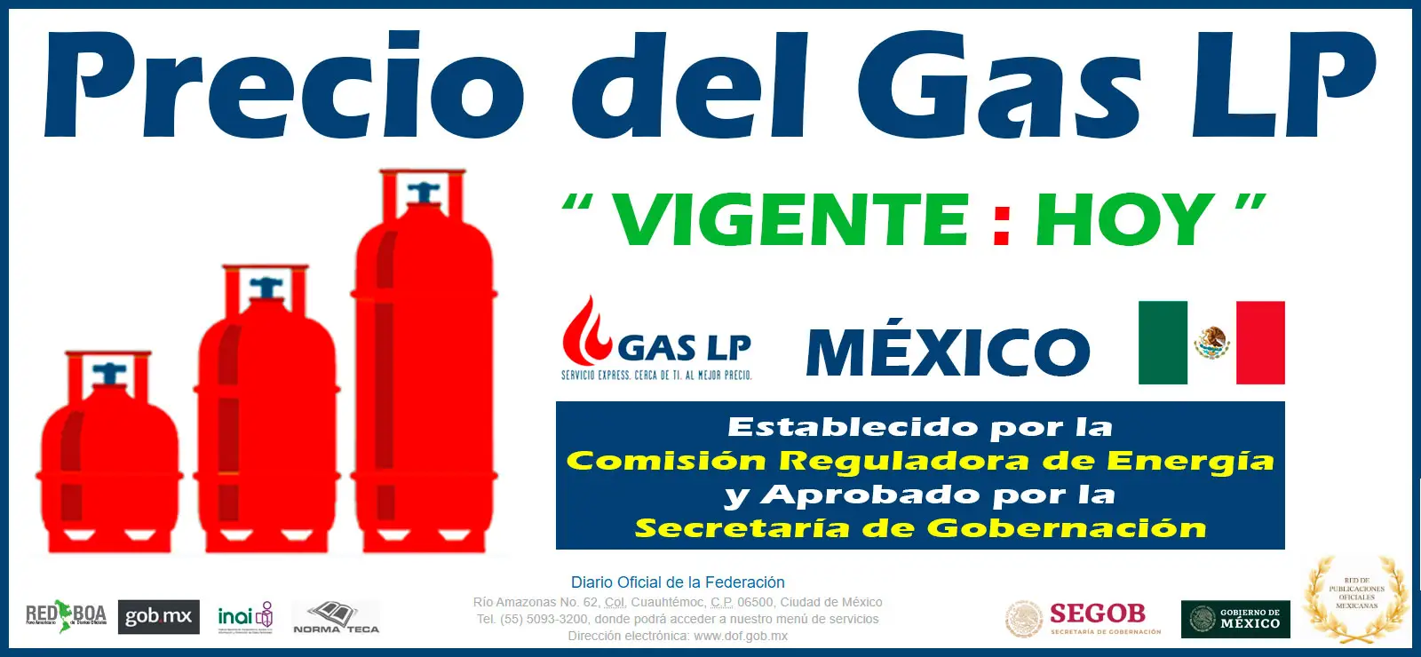 cuanto vale el gas